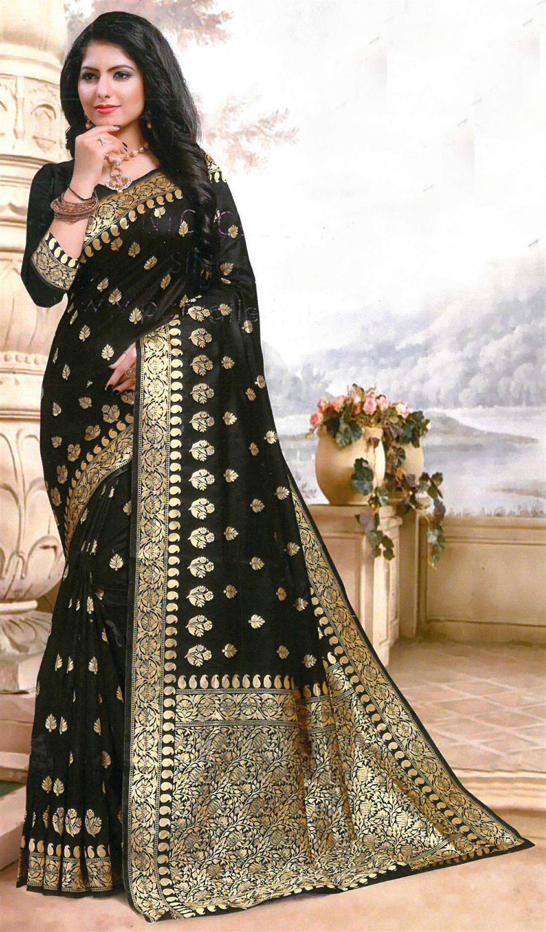 Black Sarees