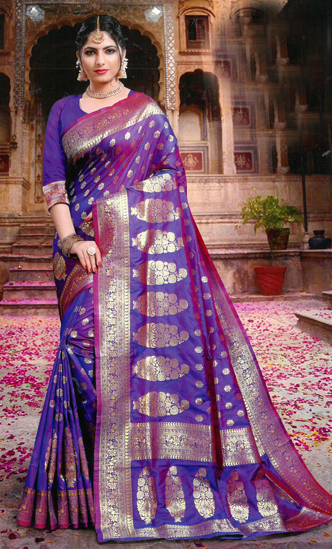 Purple Sarees