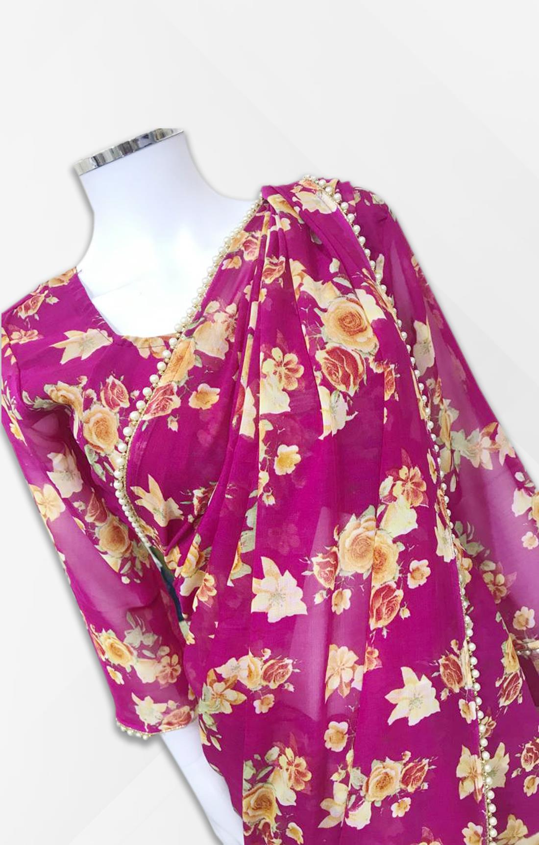Purple Sarees