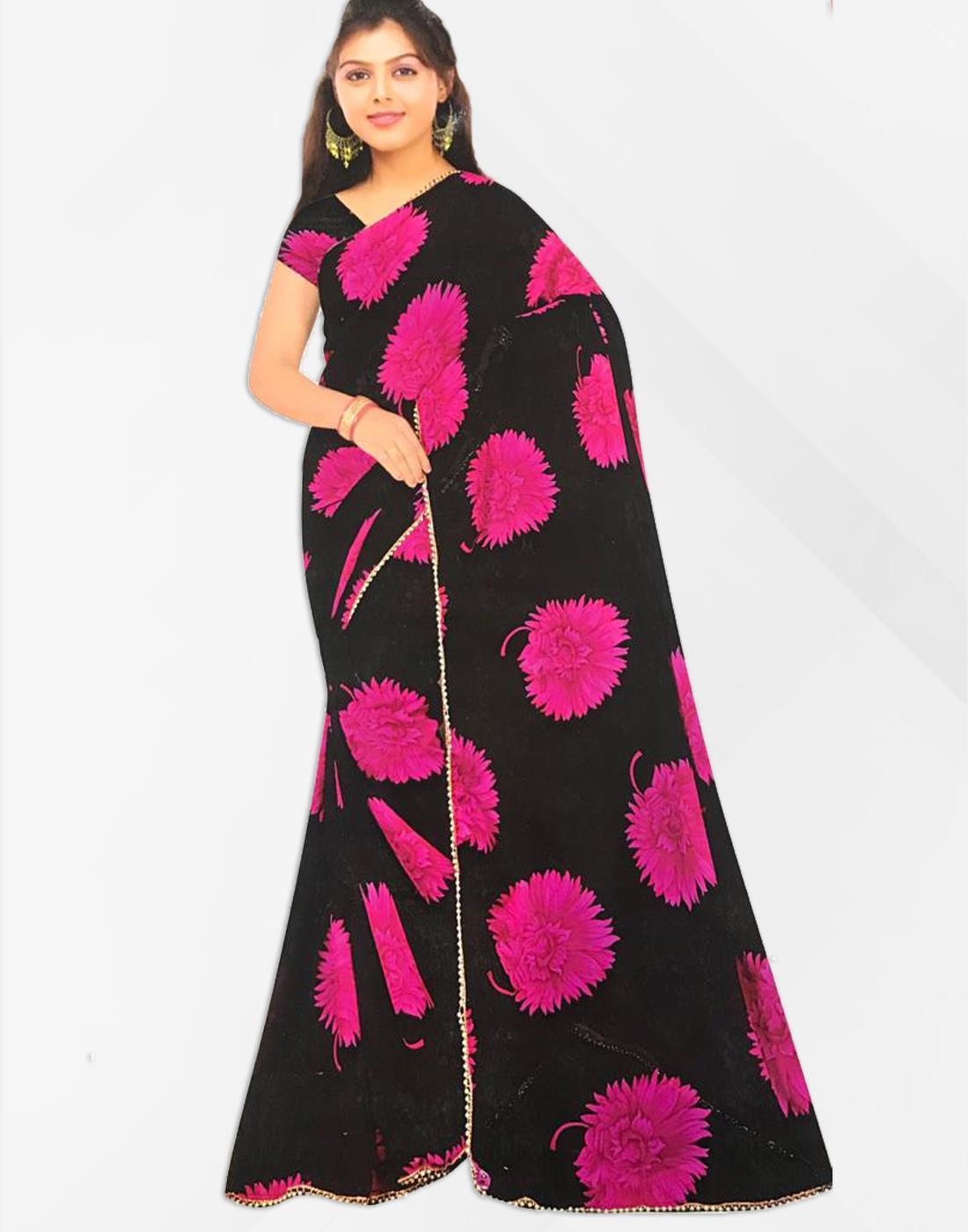 Pink Sarees