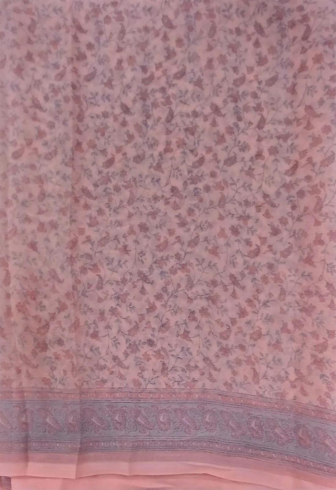 Pink Chiffon Saree.