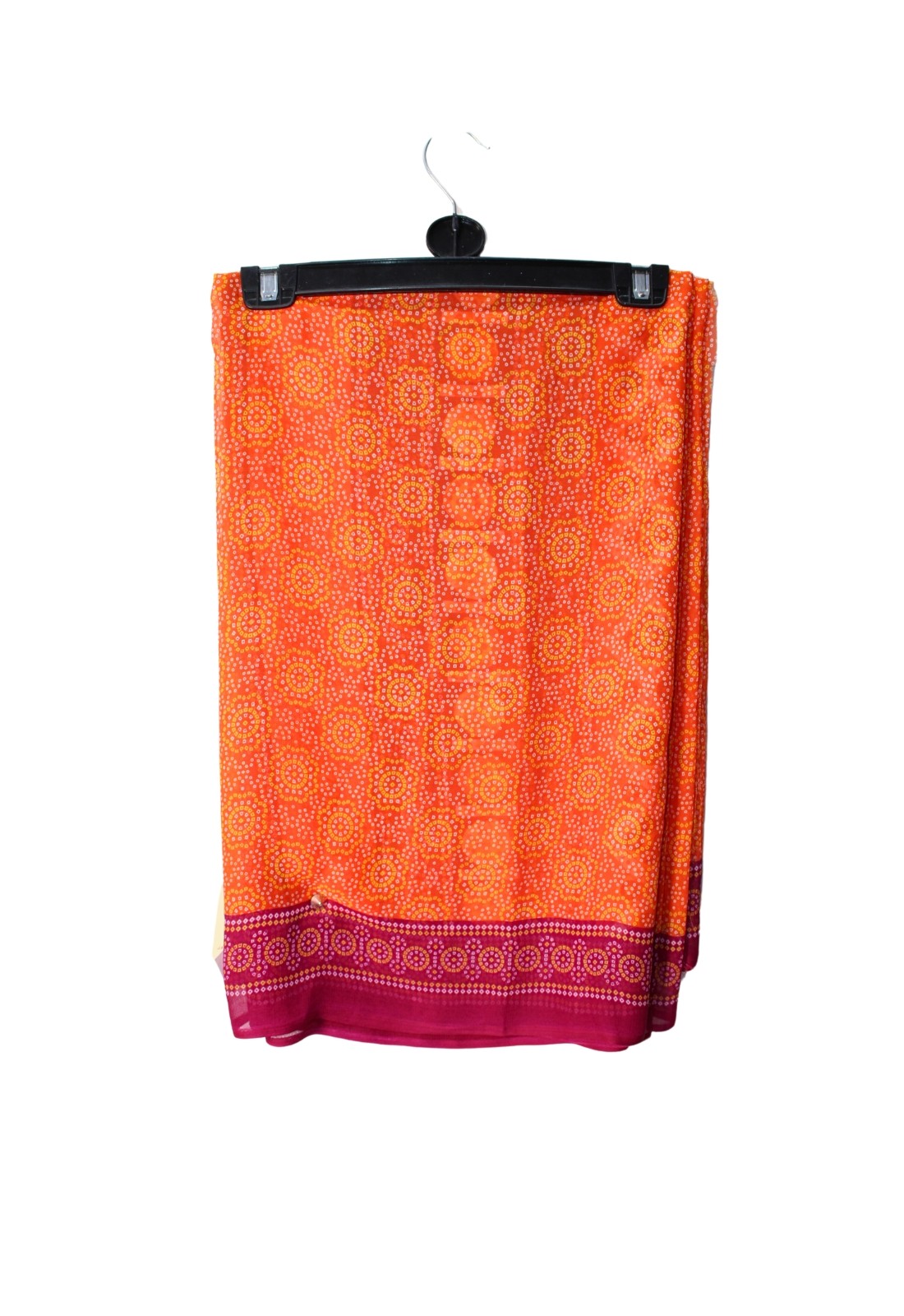 Yellow Chiffon Saree.