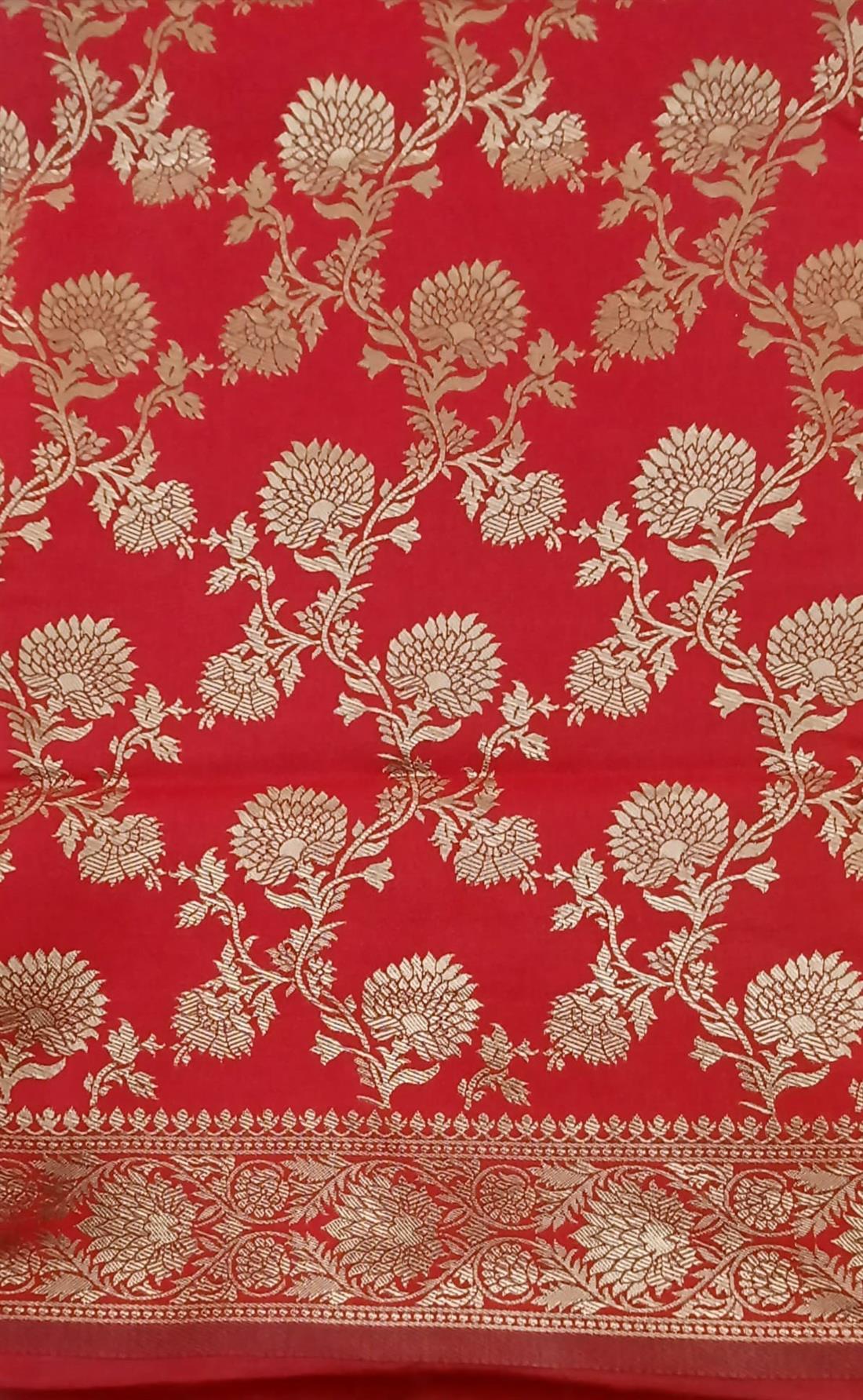 Red Silk Saree