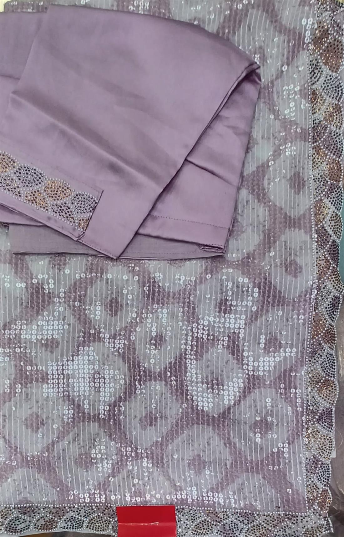 Goargette saree with sequince,stone and pearl work.It comes with readymade short sleeve blouse.
BLOUSE SIZE;10/12.
It is great to wear on partywear, weddings,and on most festive occasions like Diwali, Holi,and on Eid etc.
Product colour may slighltly vary due to photographic or the monitor display.
Dry clean only.