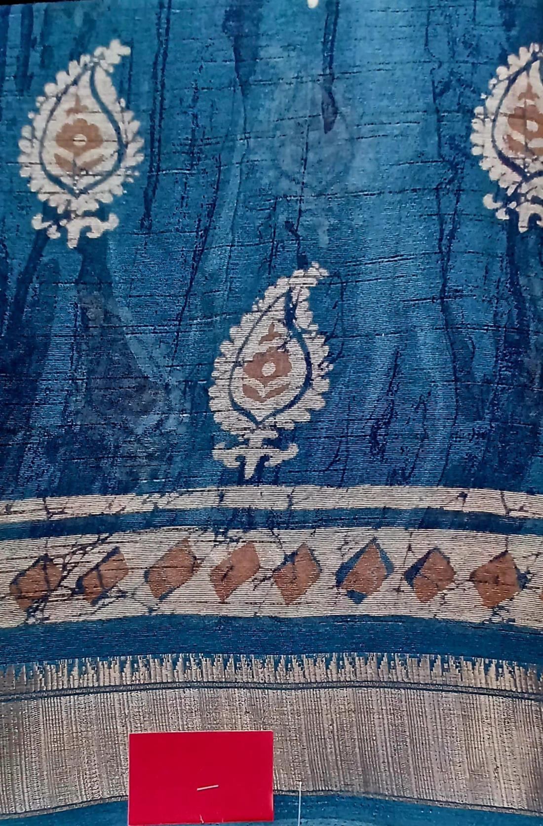 Blue Printed Sarees