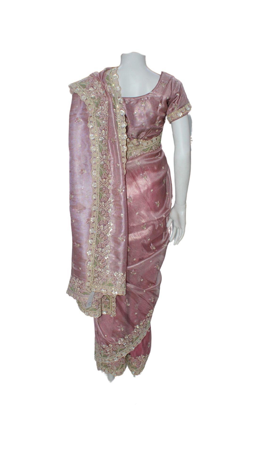 Mauve Silk Saree
