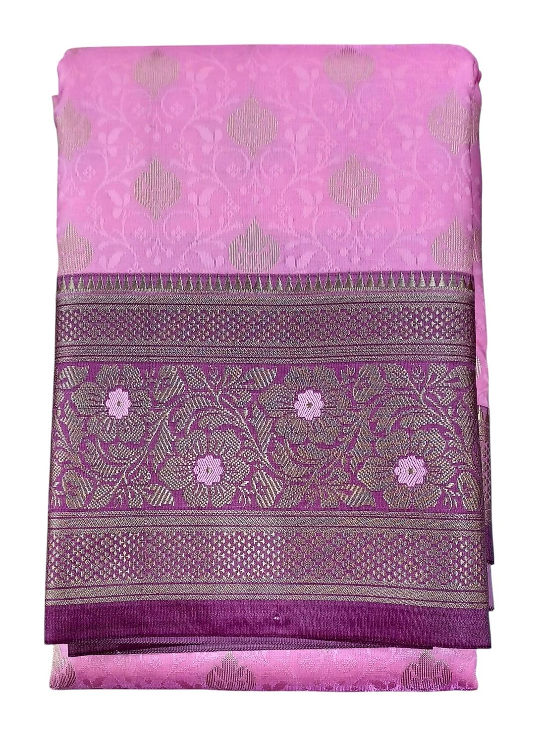 Lilac & Purple Banarasi Sarees