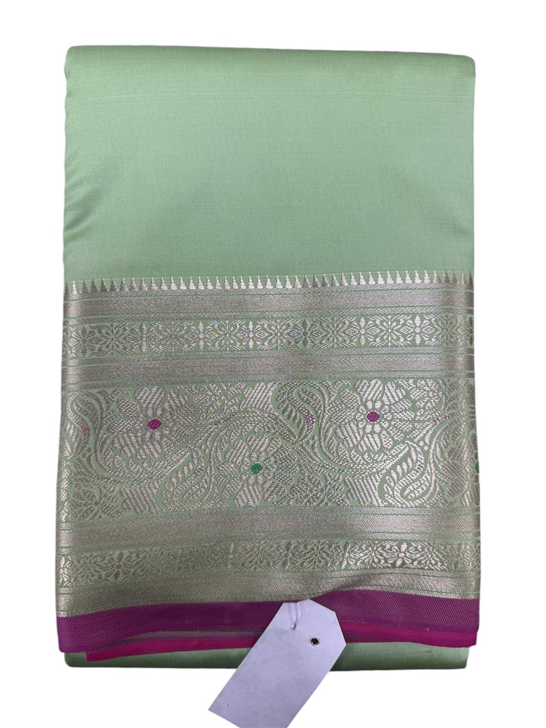 Mint & Pink Banarasi Sarees