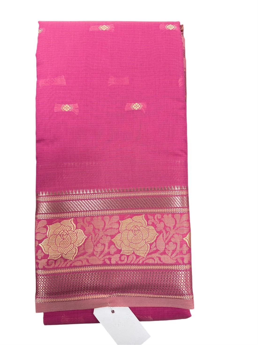 Pink Organza Sarees