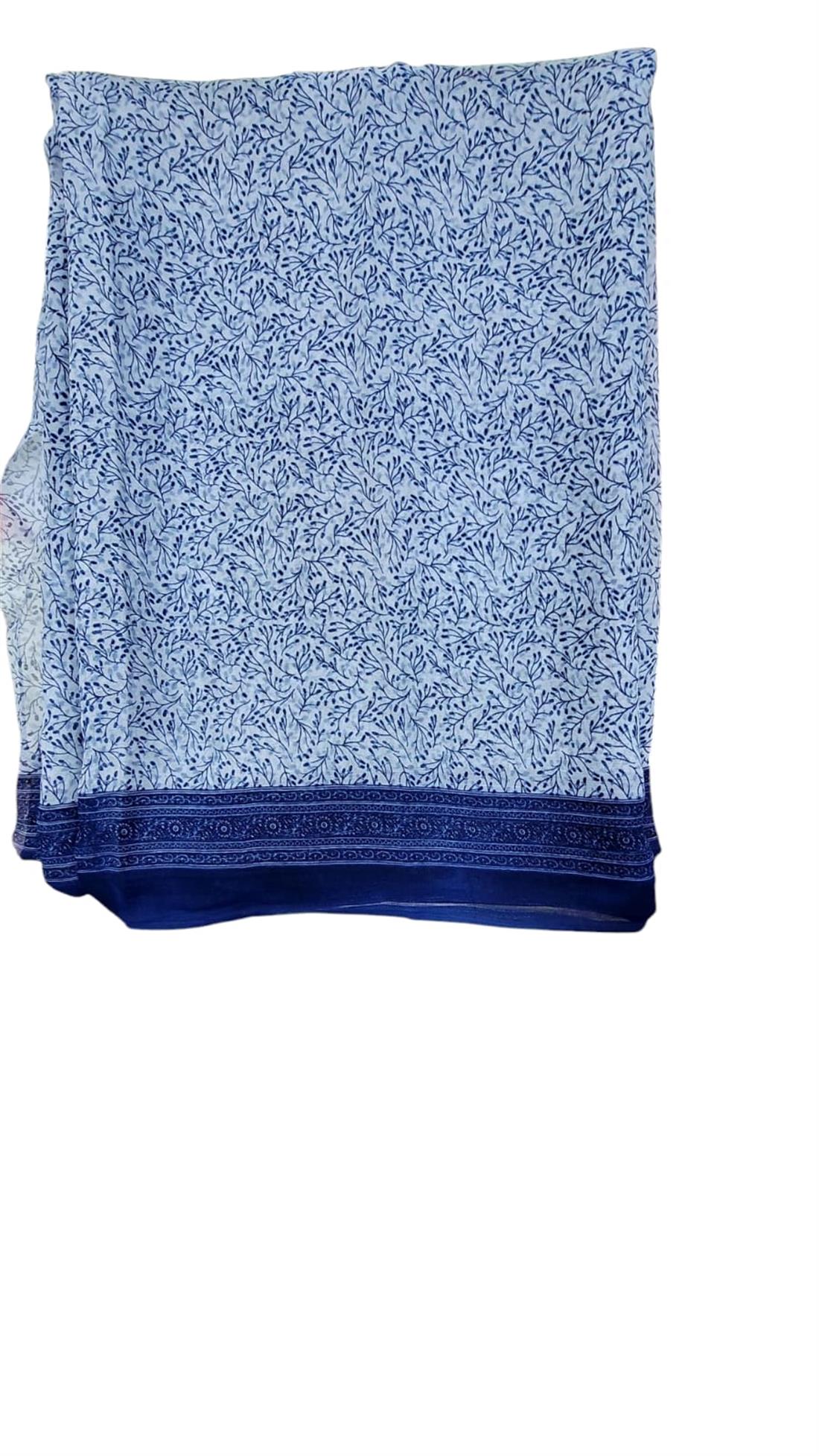 Blue Georgette Sarees