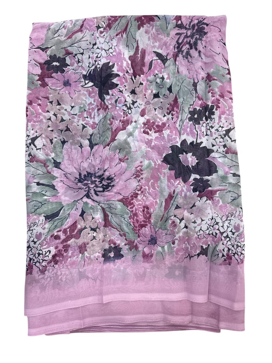 Lilac Georgette Sarees