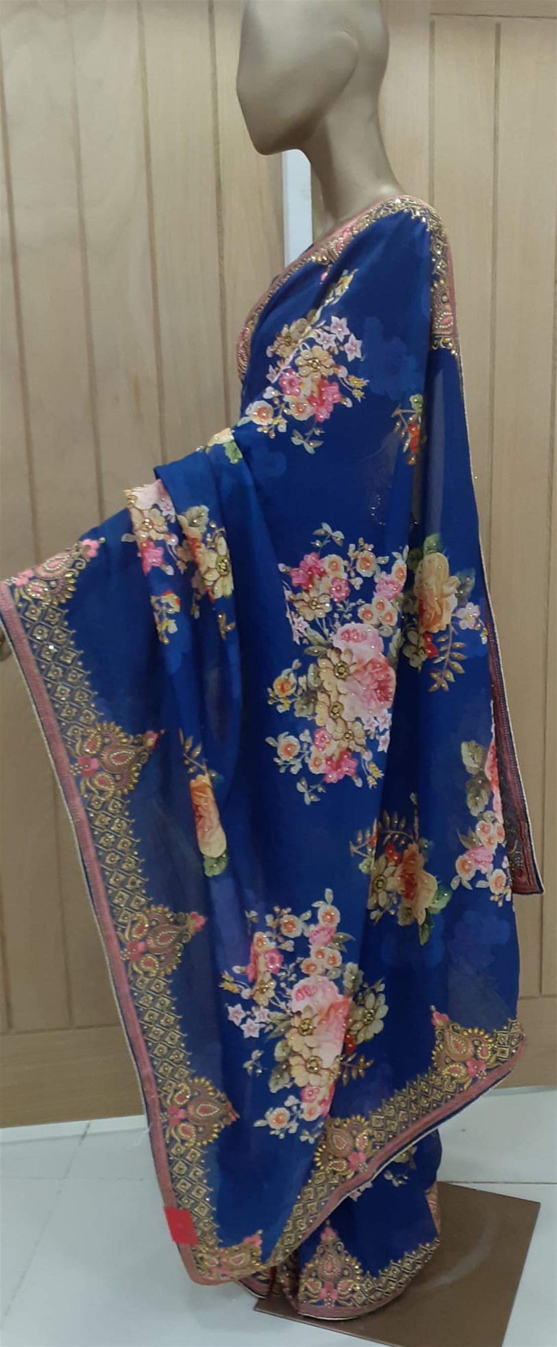 Royal Blue Silk Sarees
