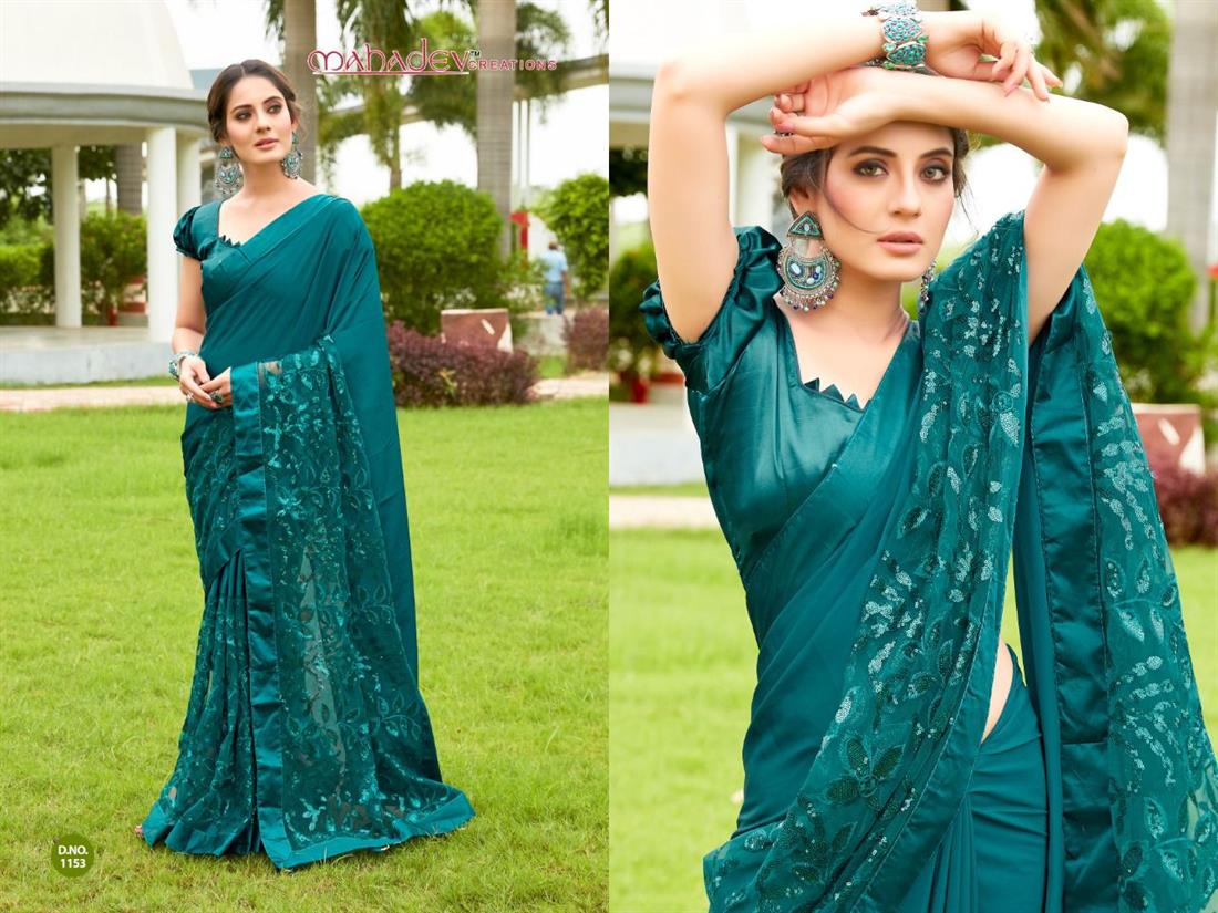 Teal Silk Sarees