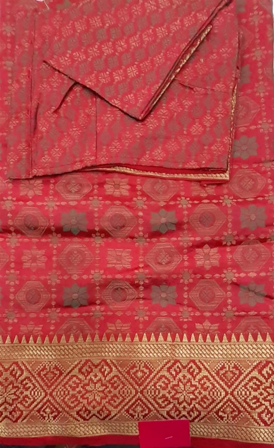 Red Banarasi Sarees