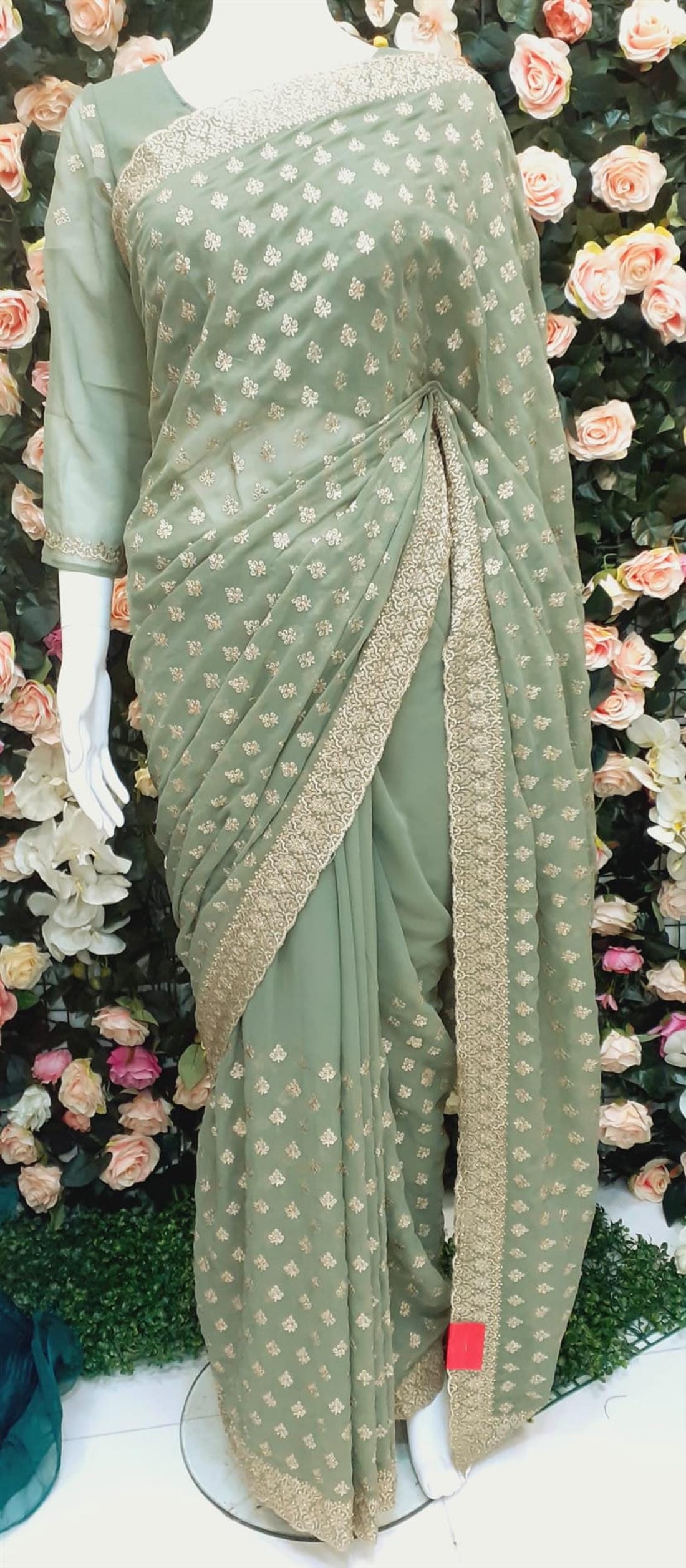 Mint Sarees