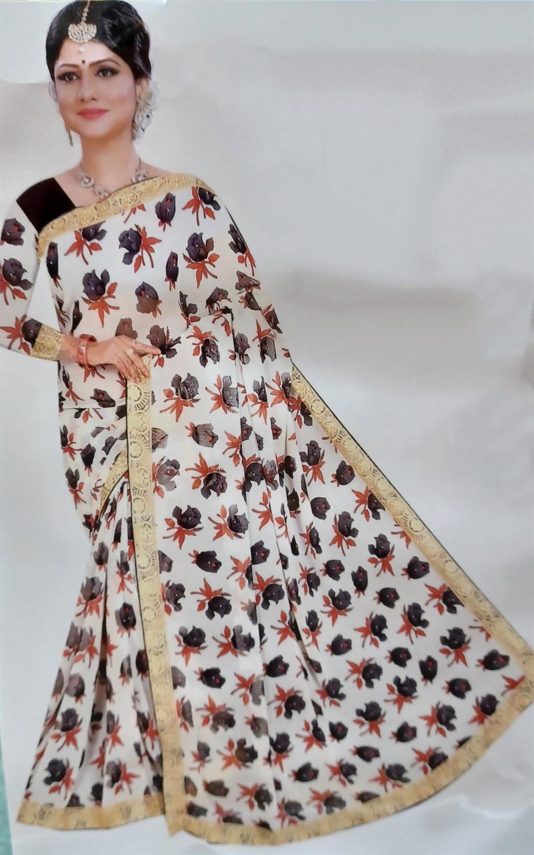 Black Georgette Sarees