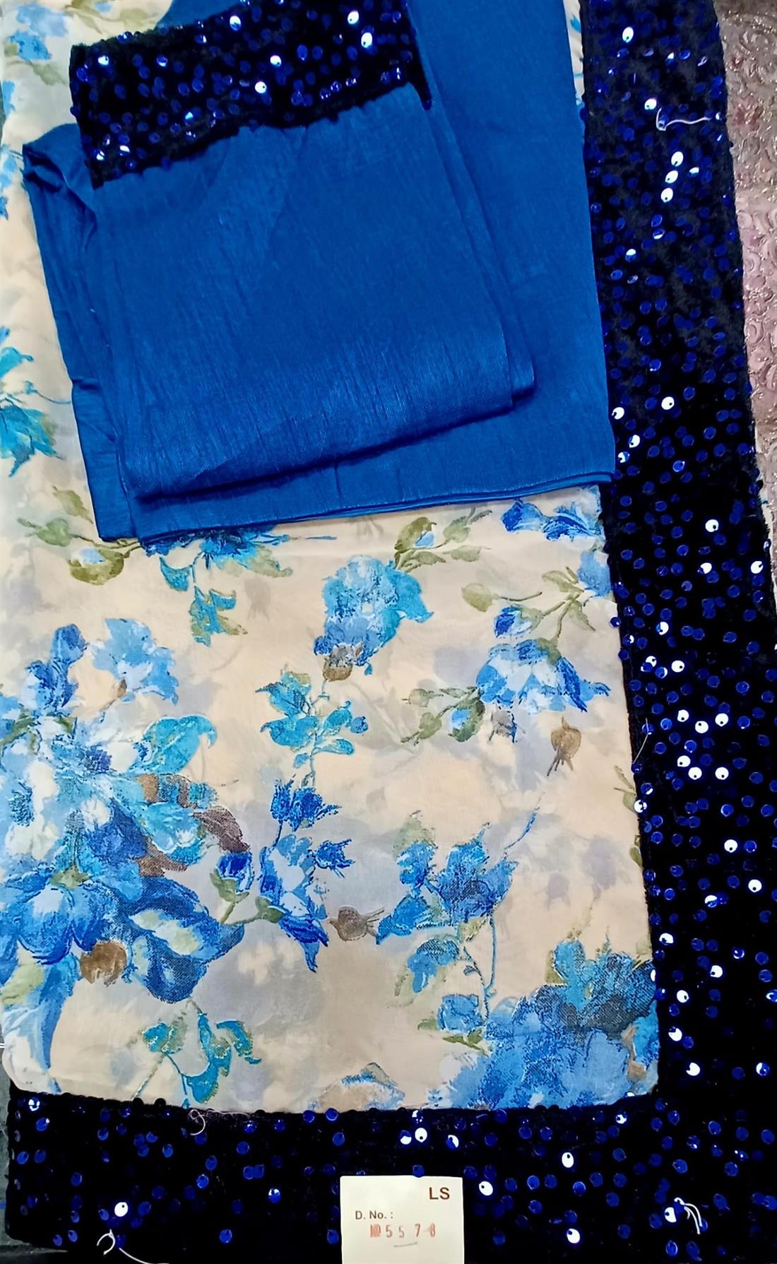 Blue Georgette Sarees