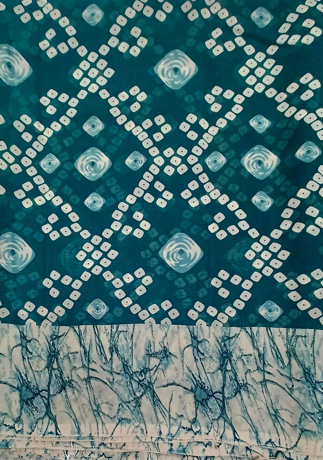 Teal Georgette Sarees