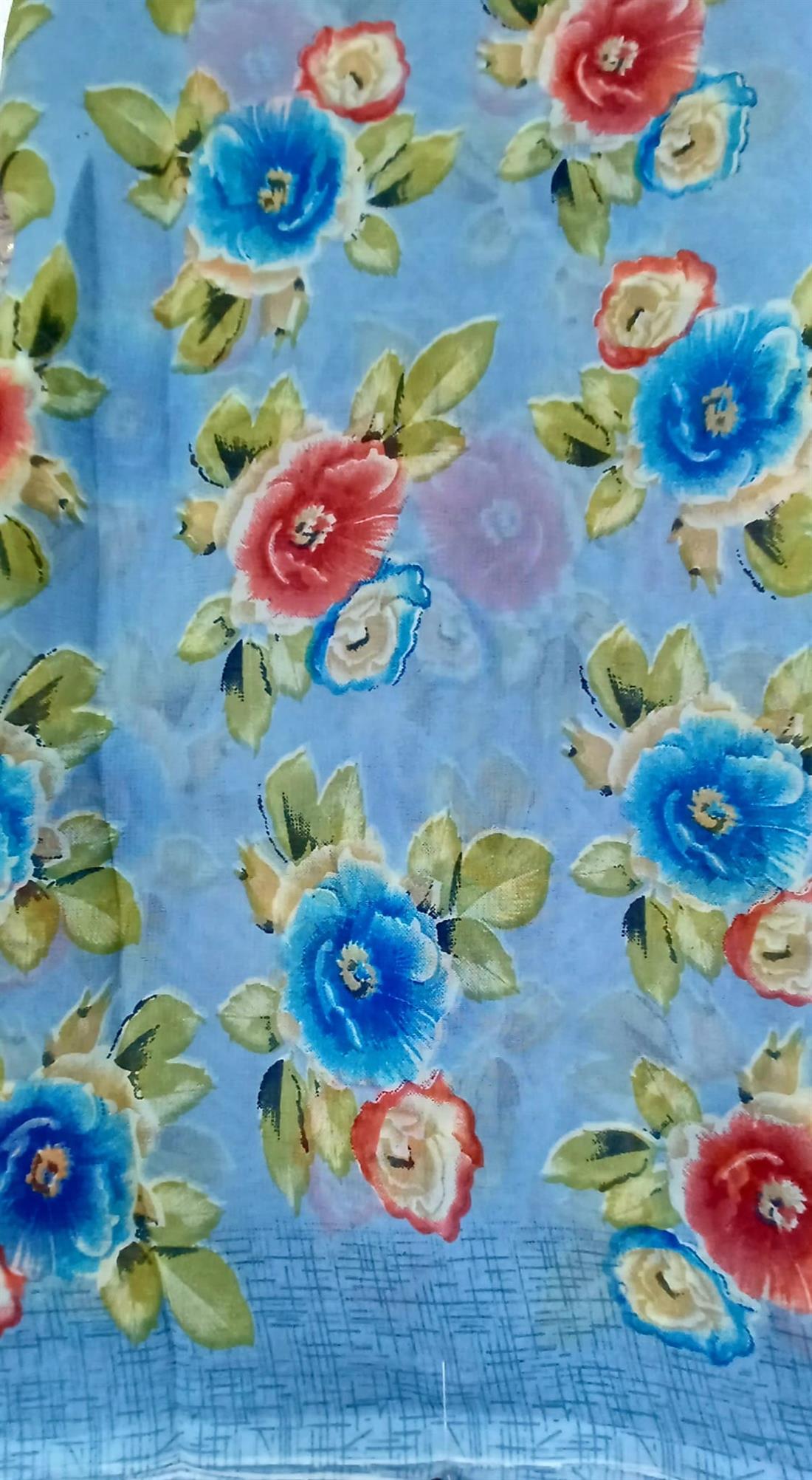 Blue Georgette Sarees