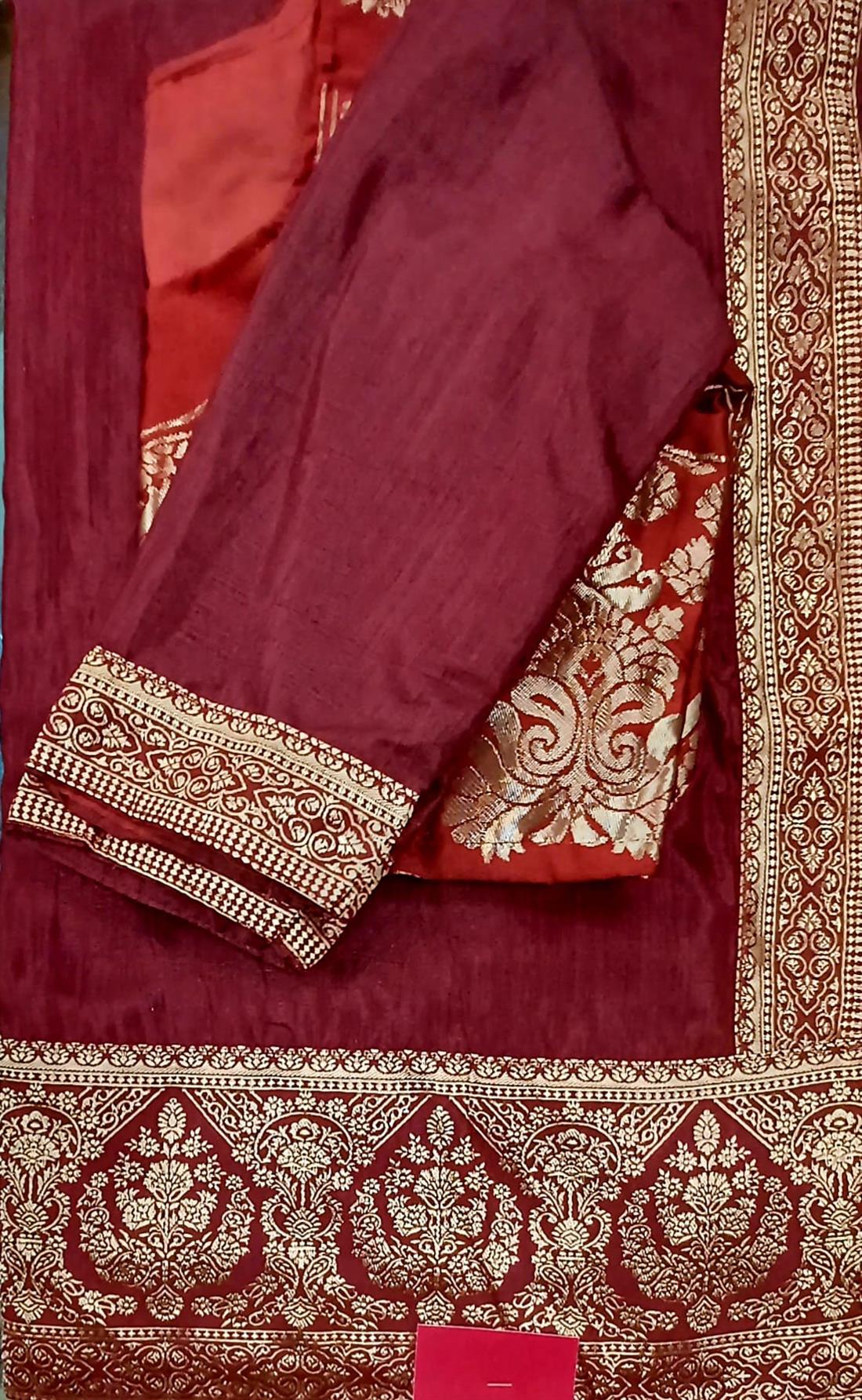 Maroon Sarees