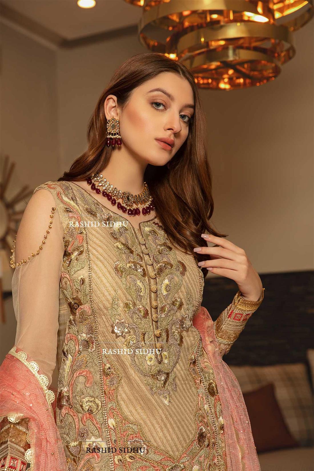 Light Gold Ladies Readymade