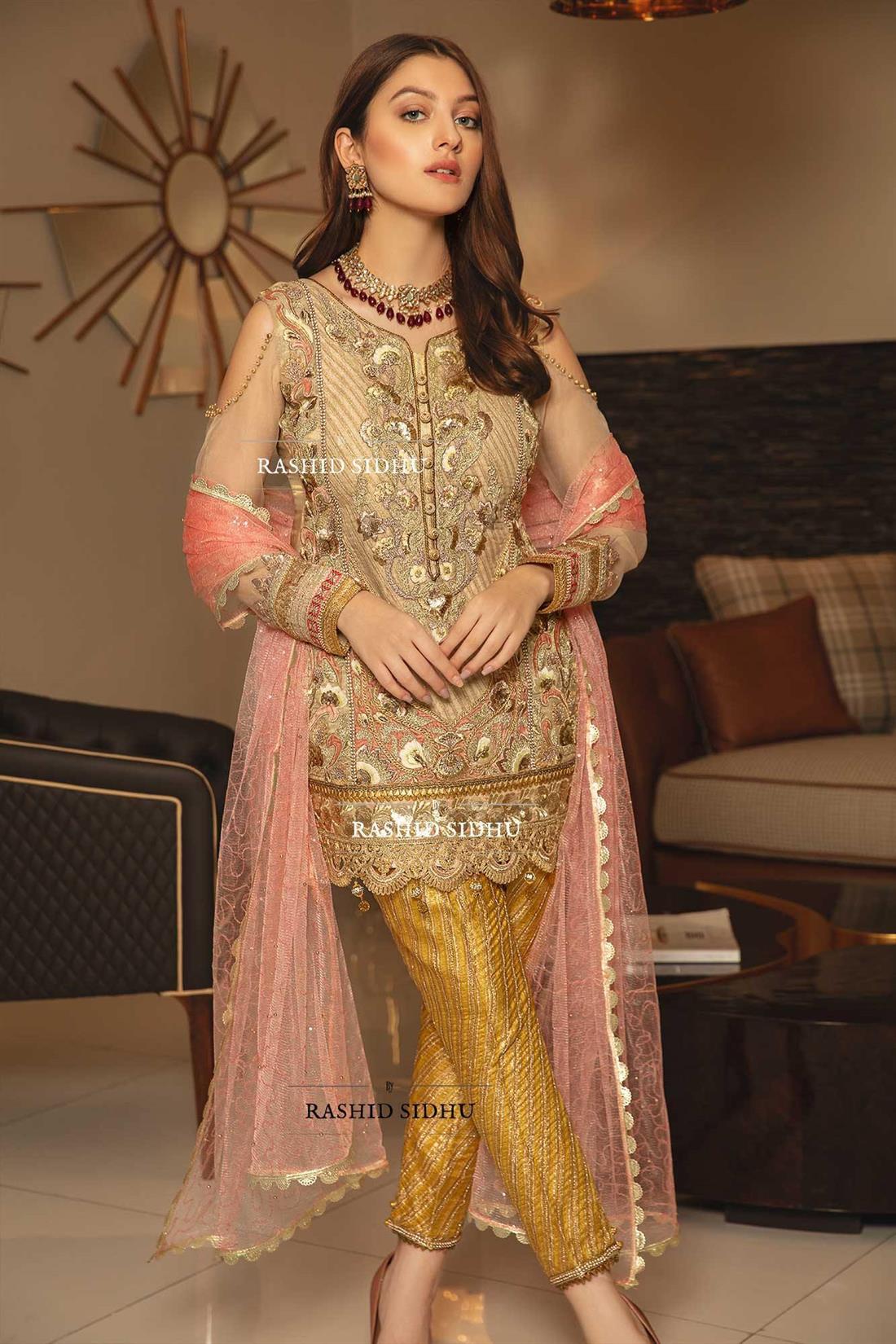 Light Gold Ladies Readymade