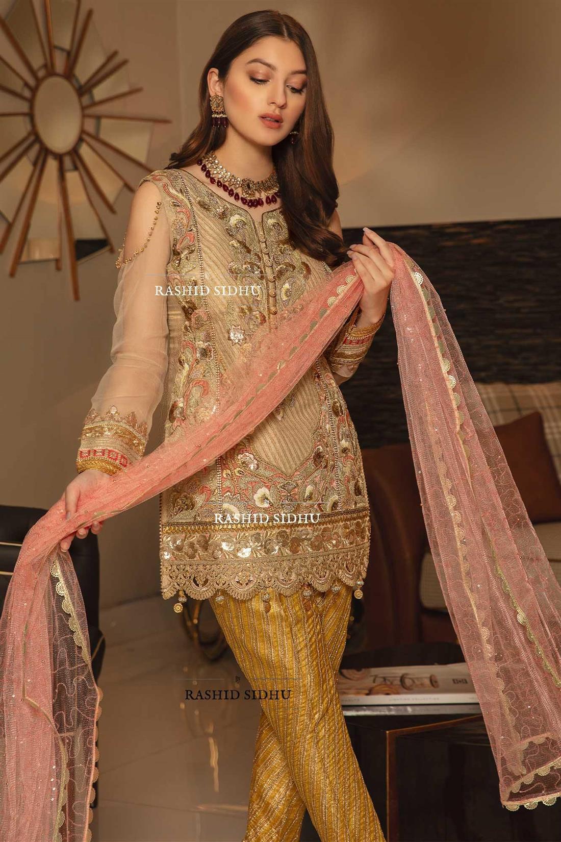Light Gold Ladies Readymade