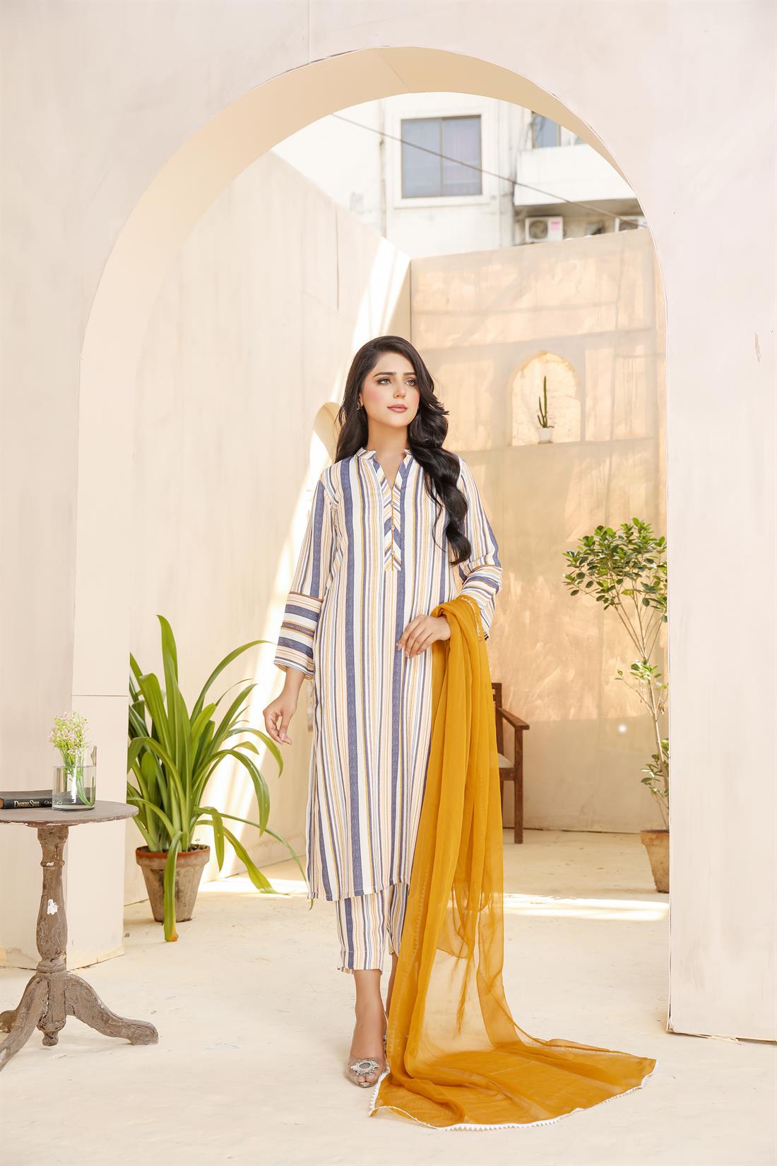 Multicolour Printed Chiffon Ladies Readymade