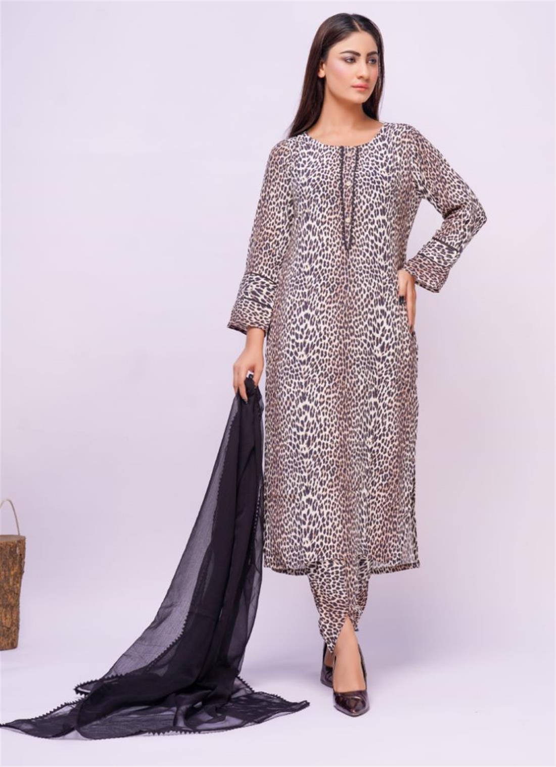Multicolour Printed Ladies Readymade