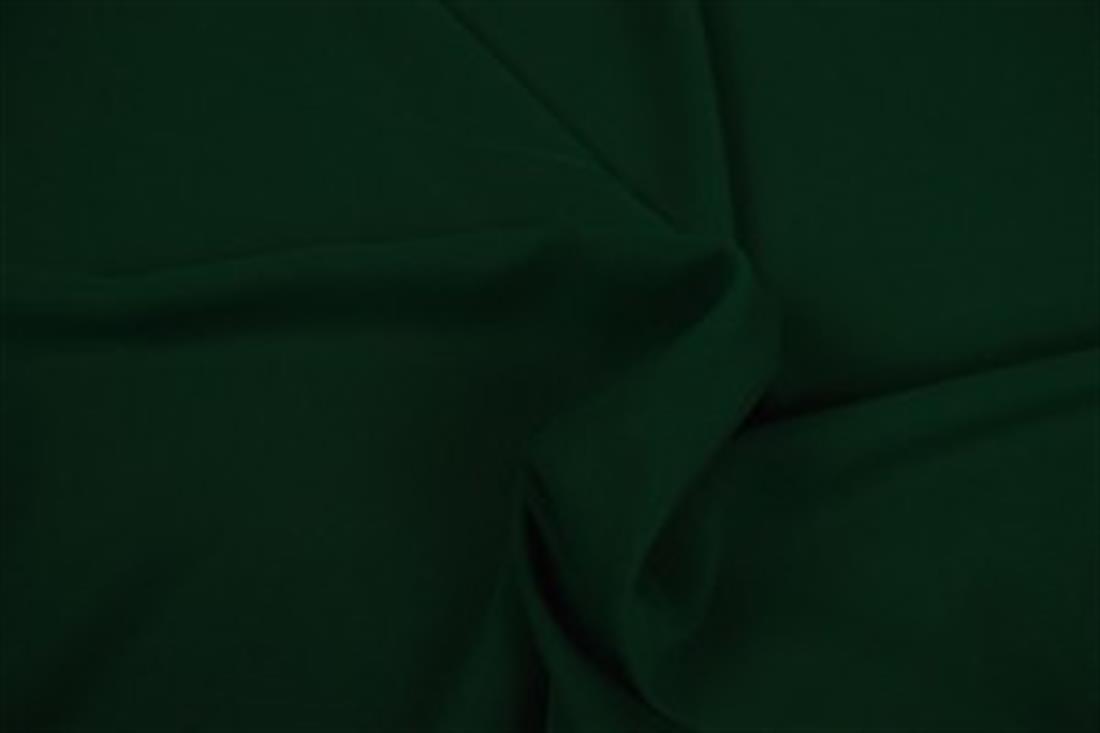 Dark Green Chiffon Suit with Embroidered Bell Sleeves.