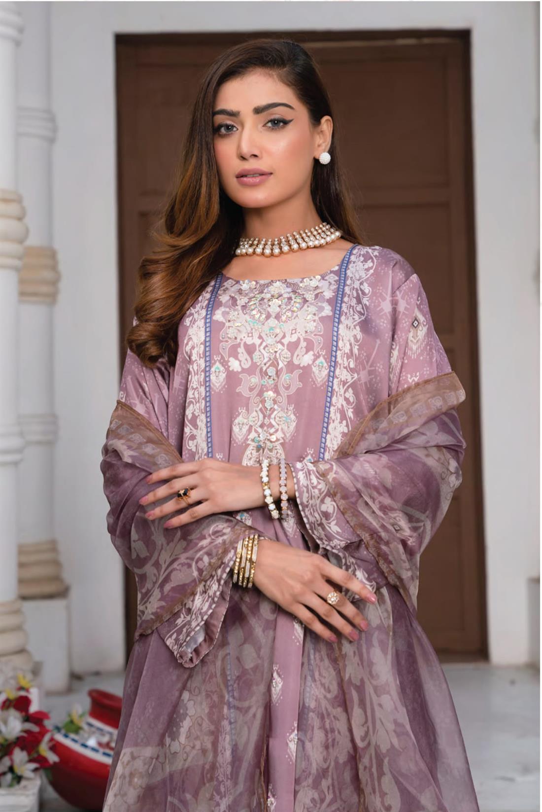Rose Wood Raw Silk 3 Piece Suit