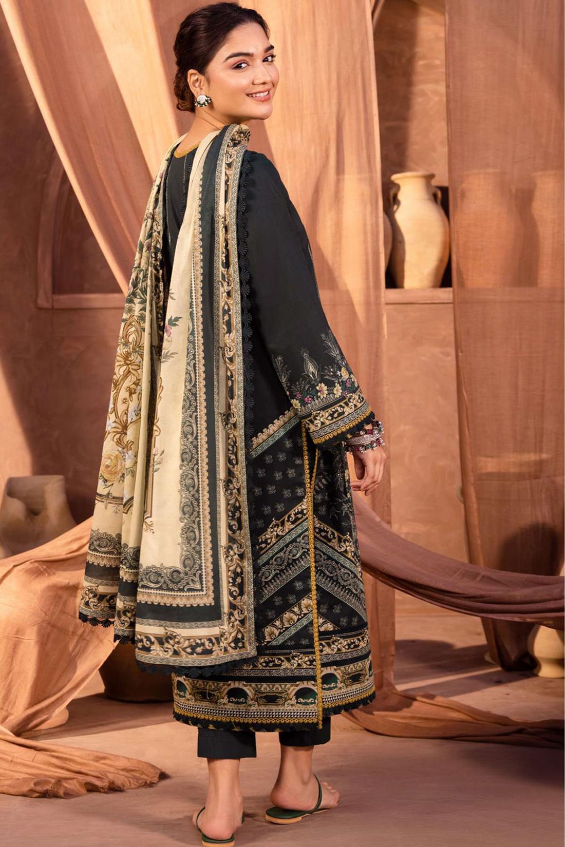 Green Lawn Digital Printed Suit