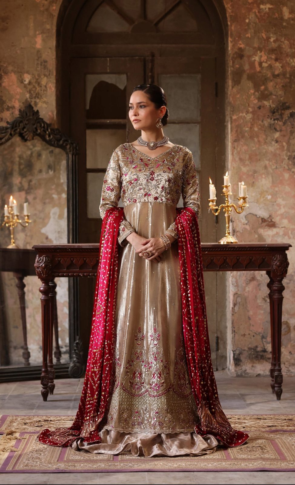 Embroidered Chambeli