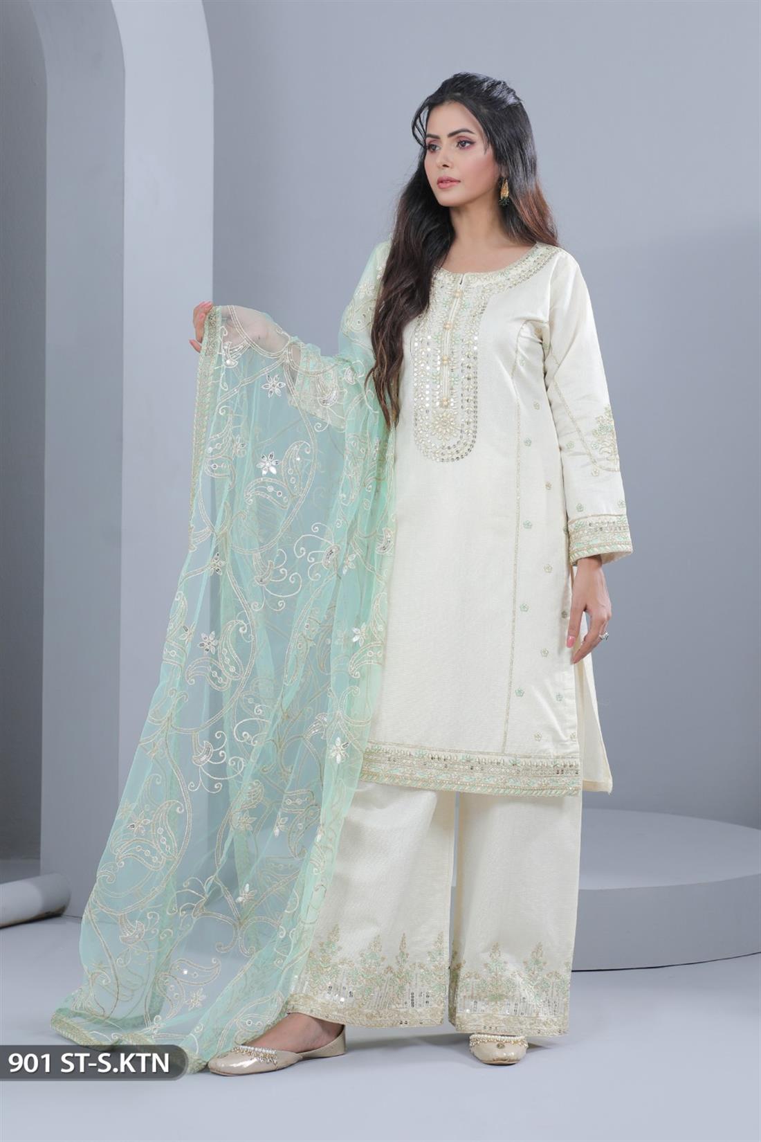Skin Embroidered Net ShaPosh