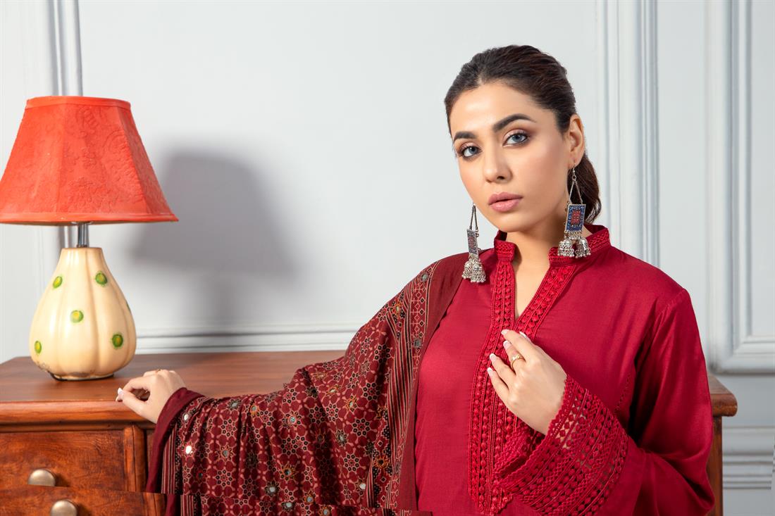 Maroon Ladies Readymade