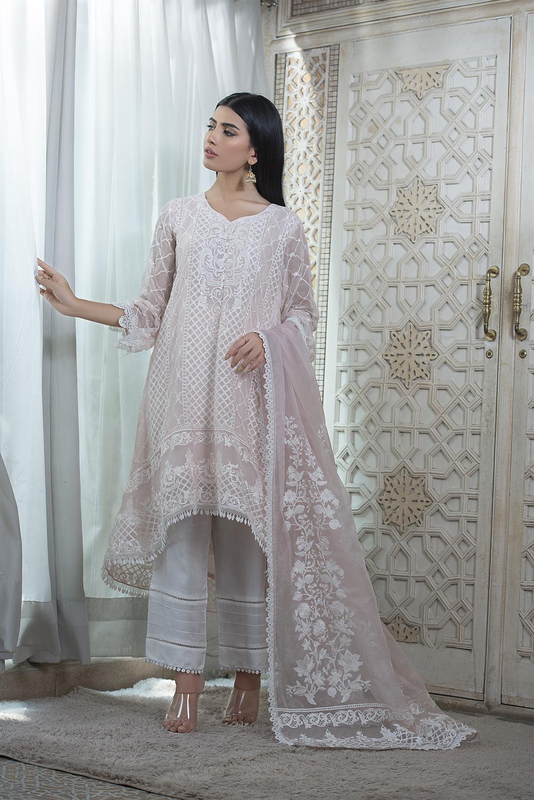 Embroidered Organza Zoya Collections