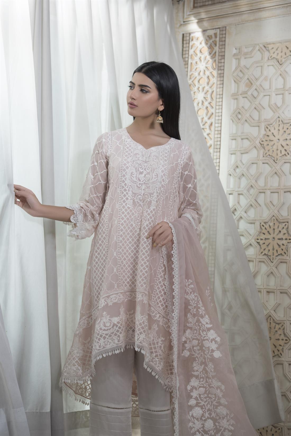 Embroidered Organza Zoya Collections