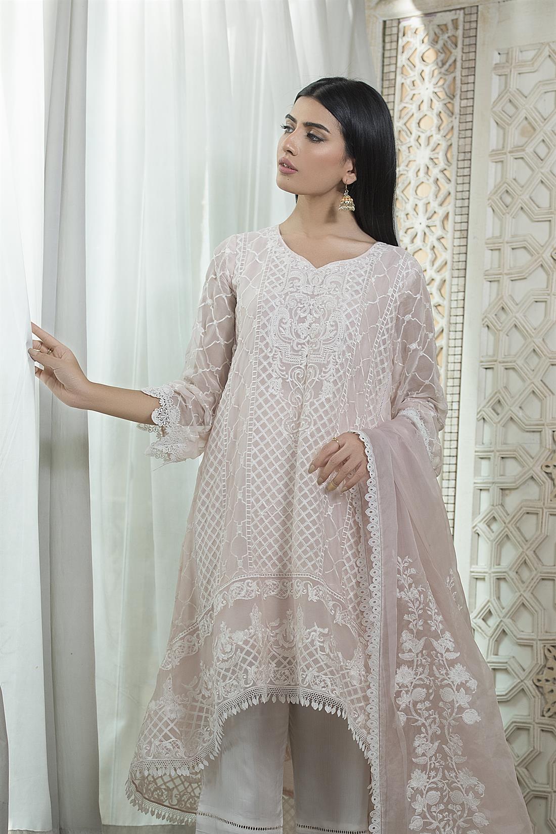 Embroidered Organza Zoya Collections