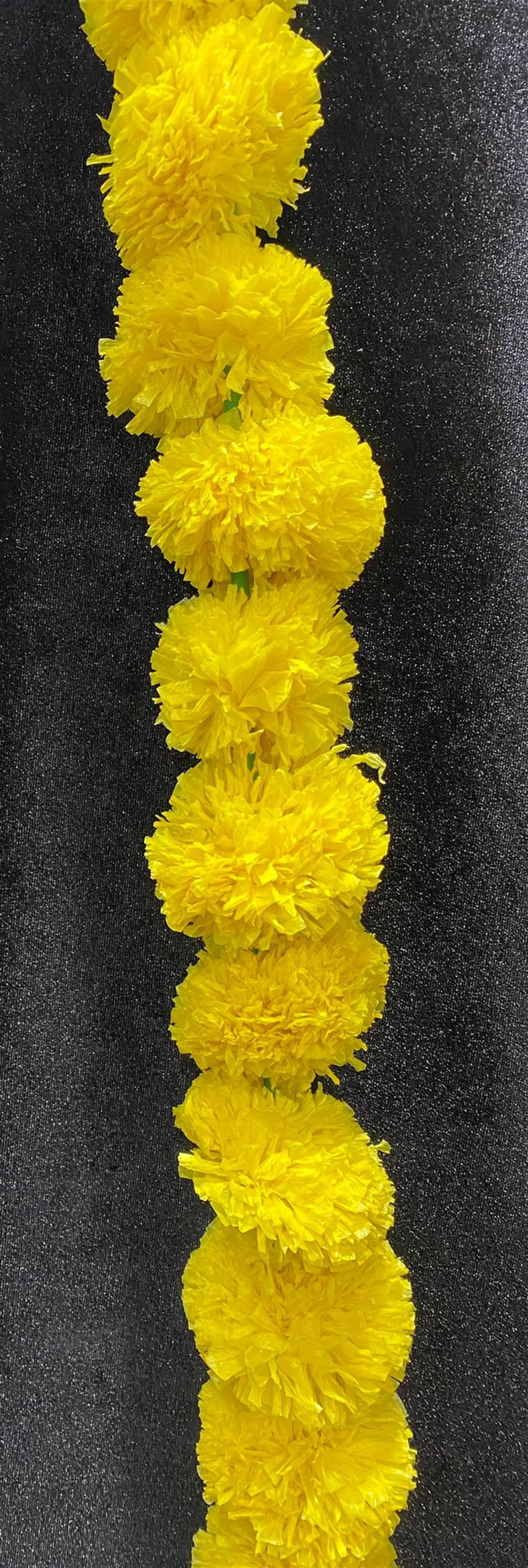 Yellow Lariya Wedding Garland