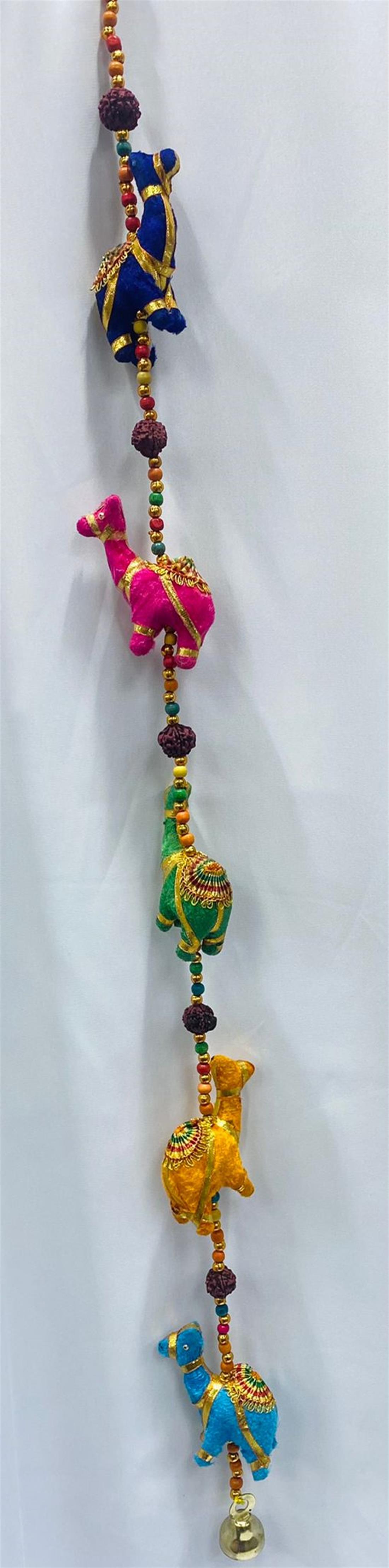 Multicolour,pink,blue,gre Lariya Wedding Garland