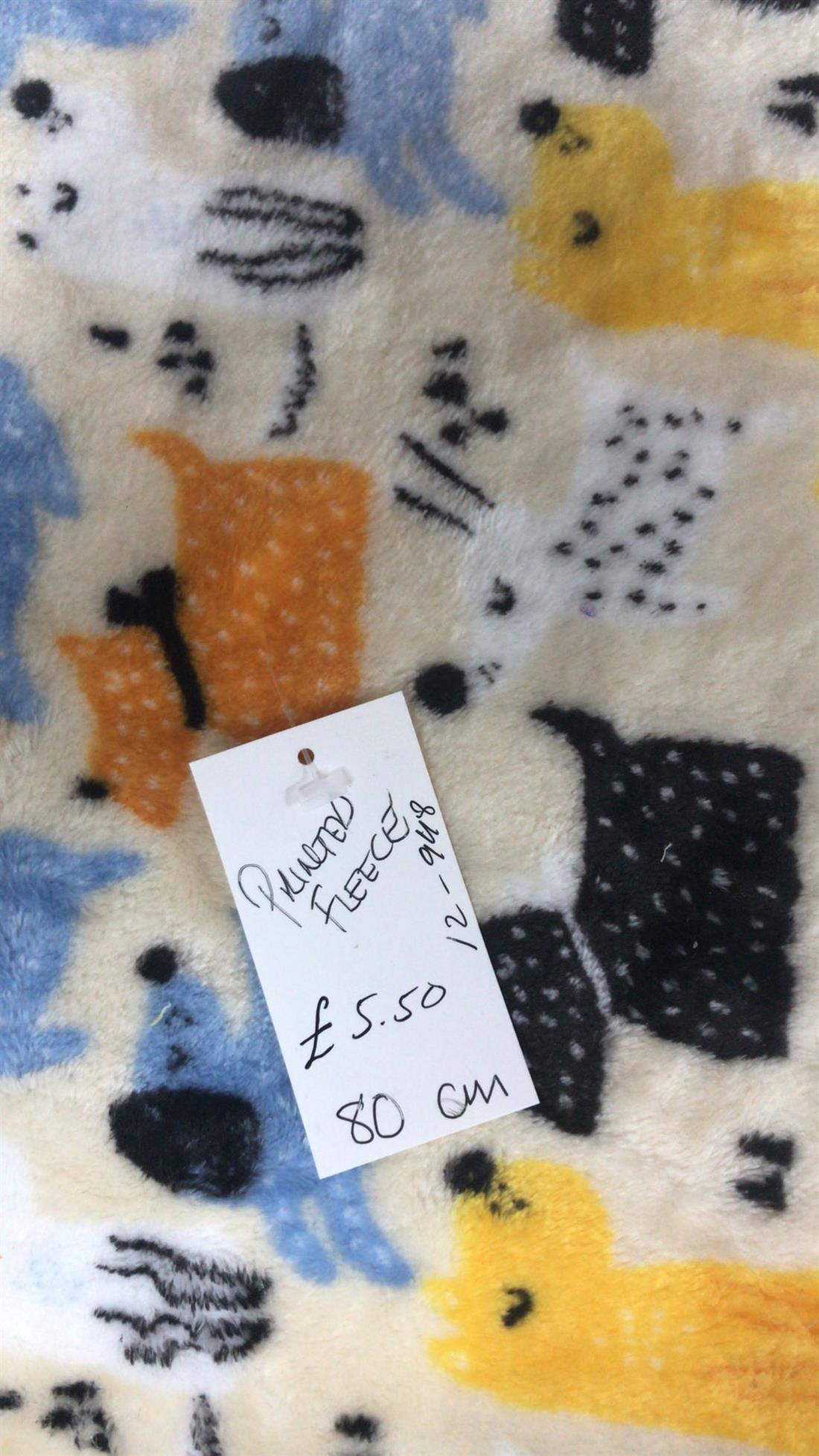 Printed Fleece