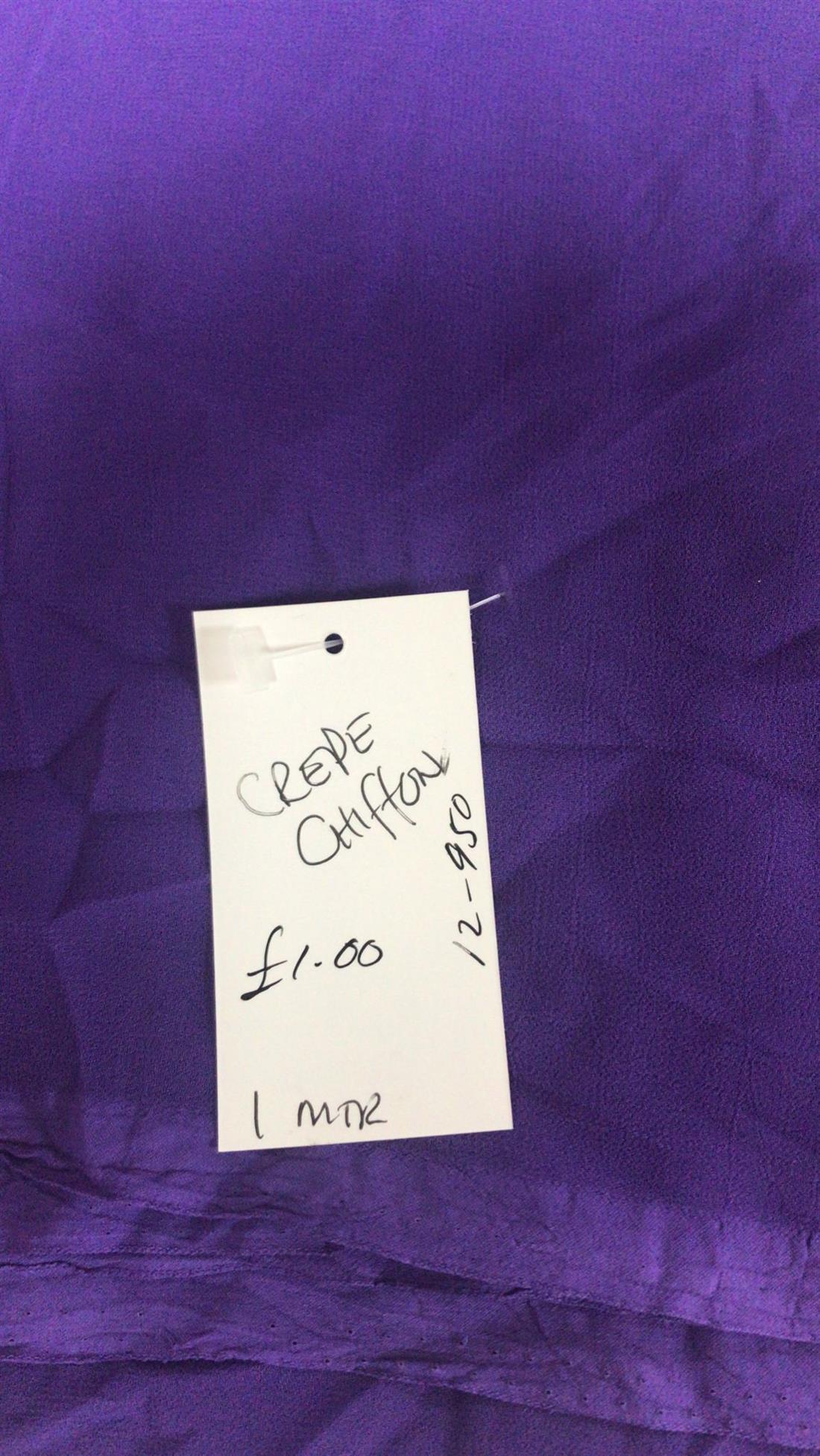 Crepe Chiffon
