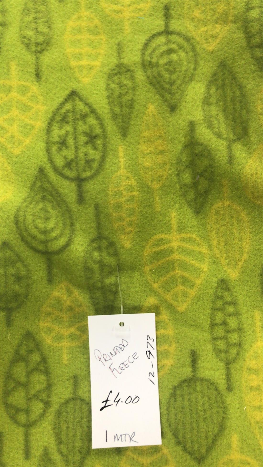 Printed Fleece