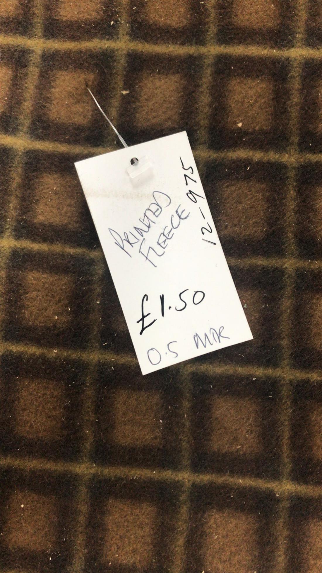 Printed Fleece