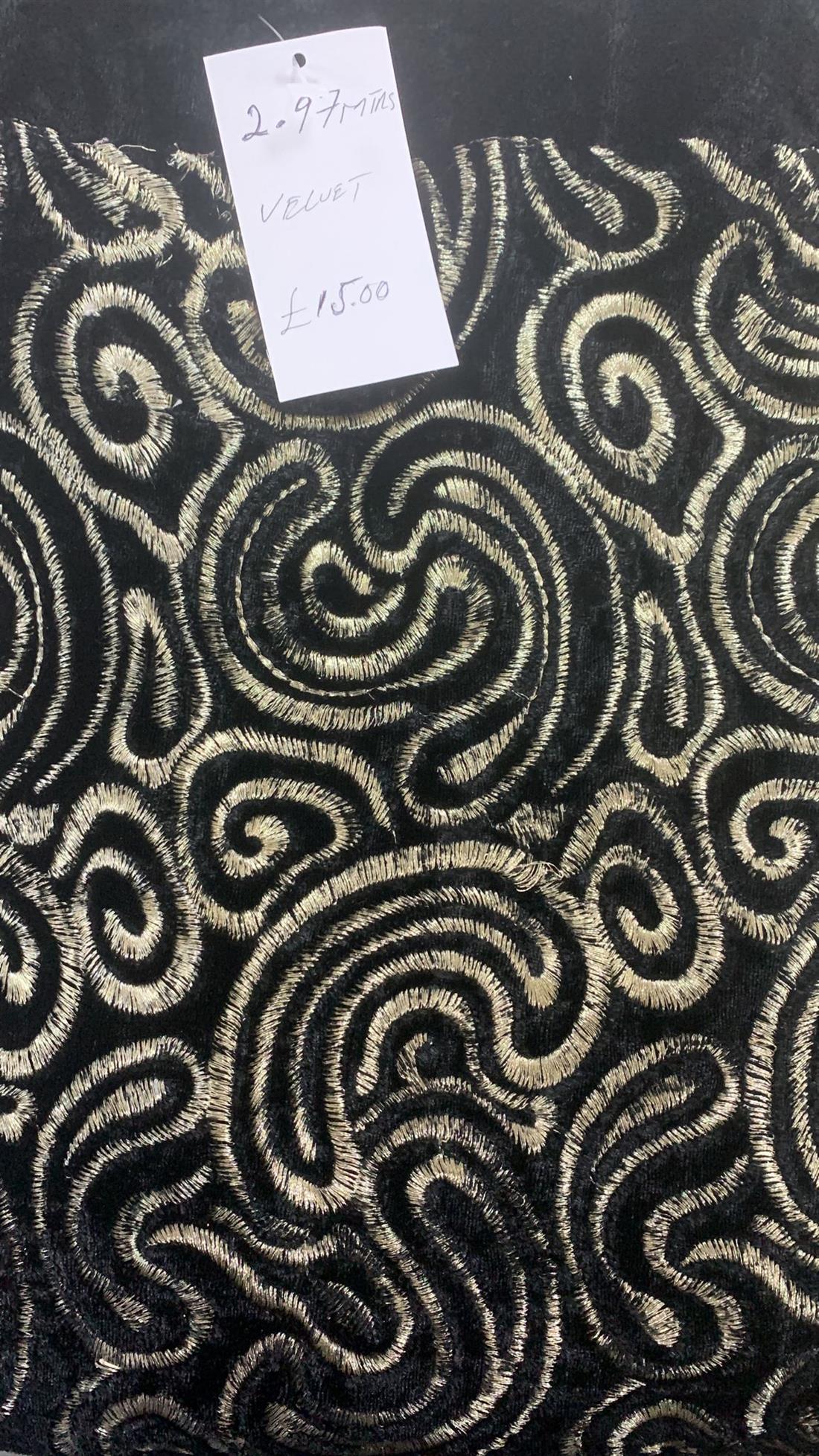 Black Velvet 2.97Mtrs
