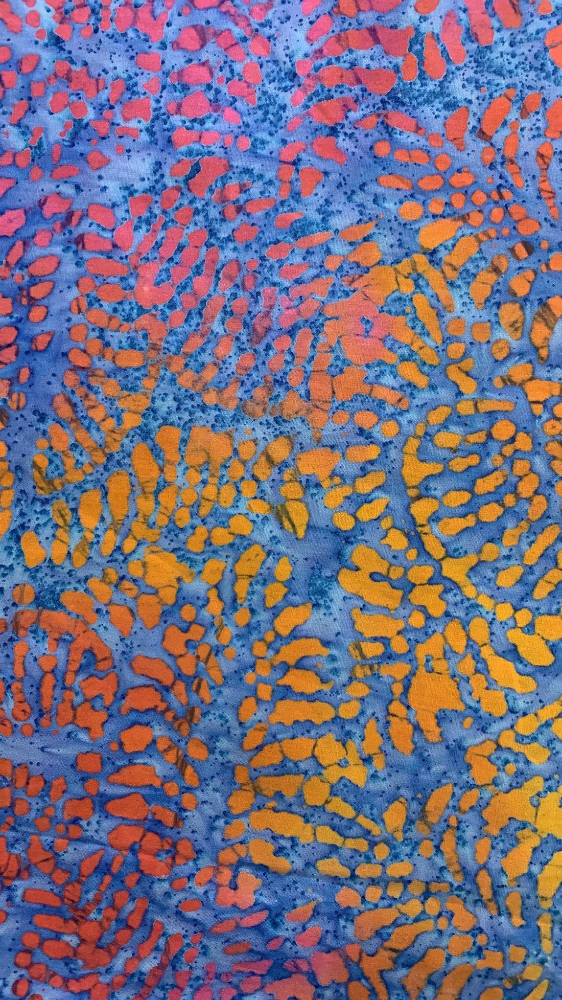 Multicolour Cotton Batik