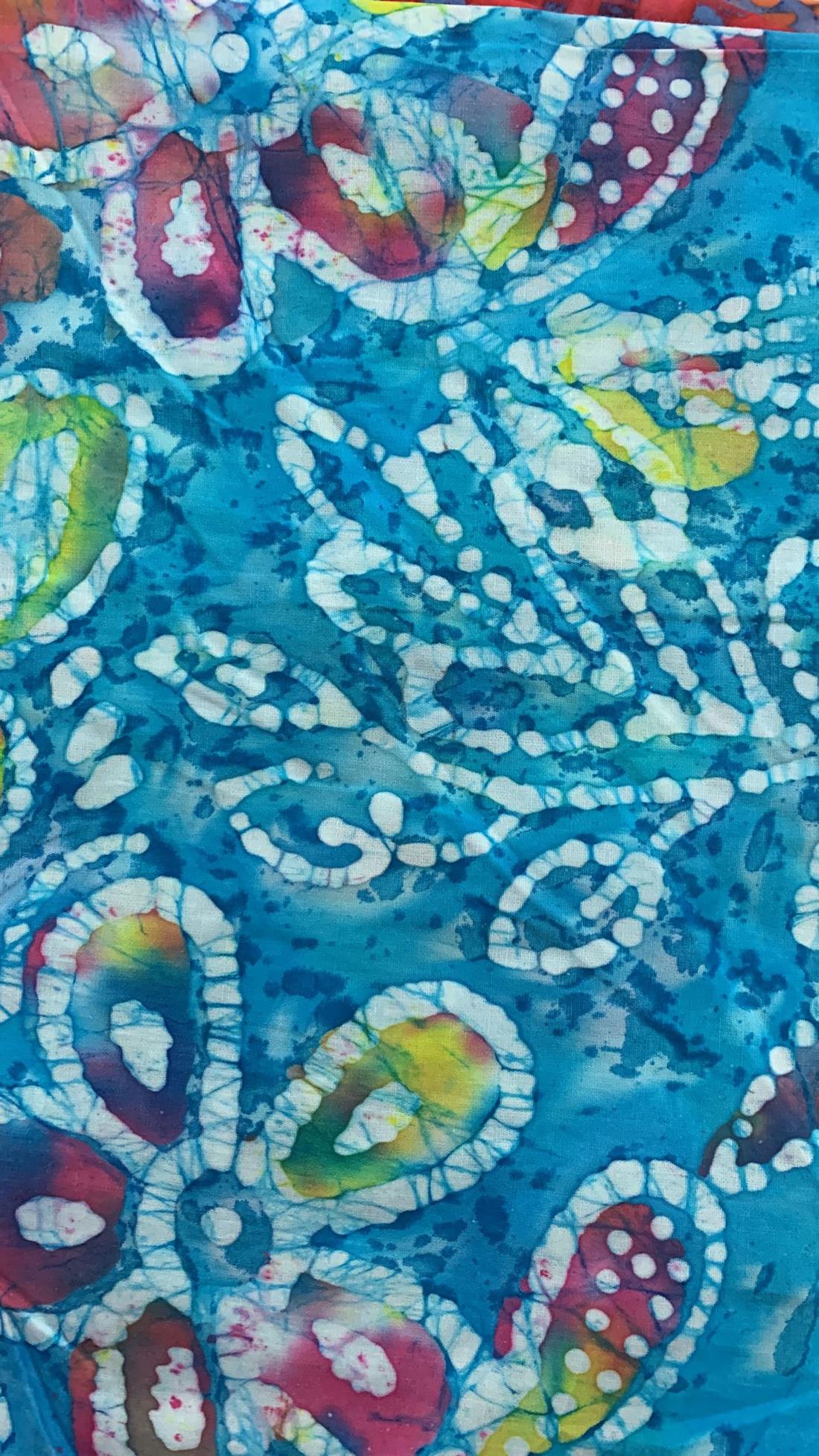 Multicolour Cotton Batik