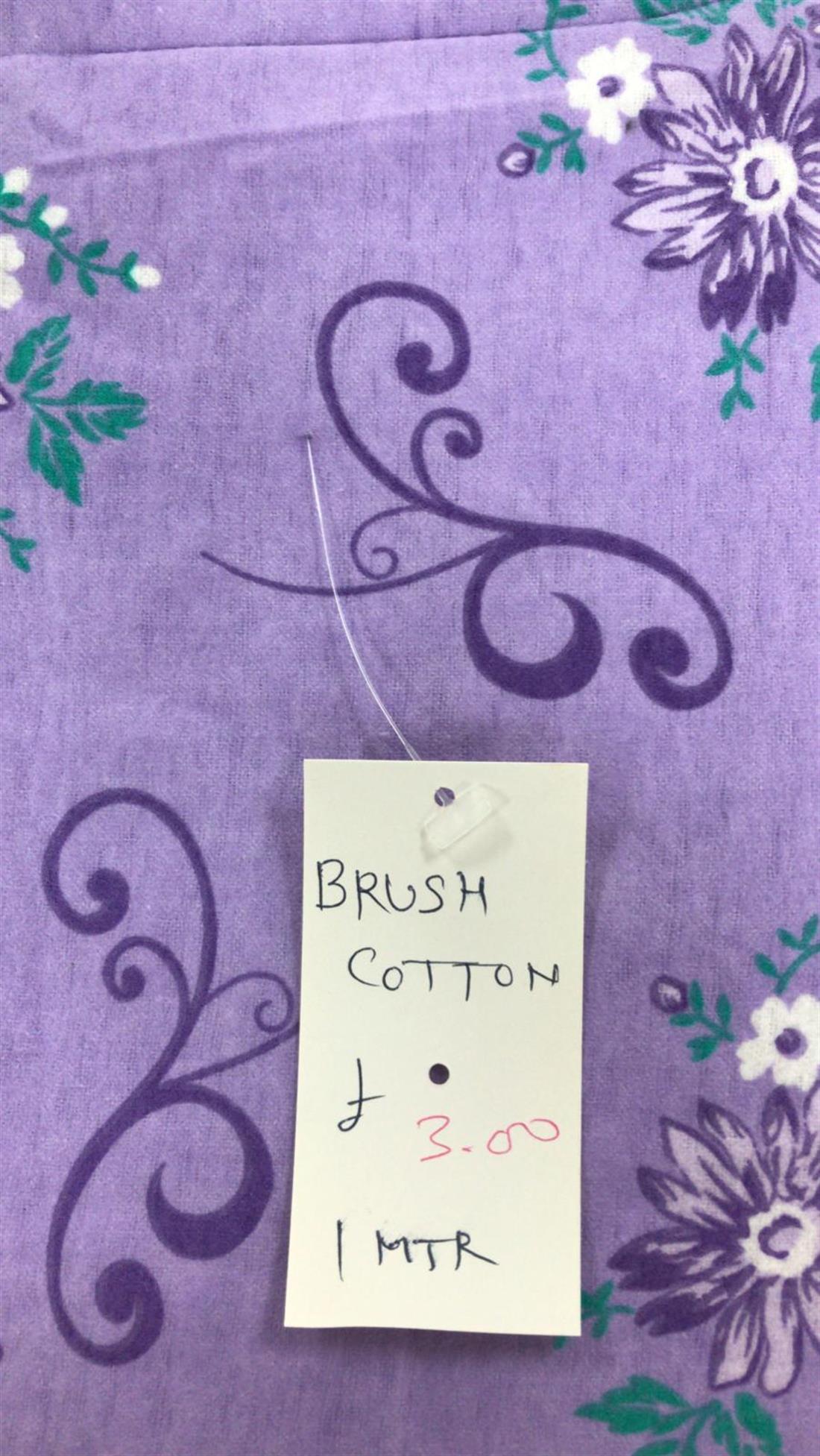 Printed Brush Cotton