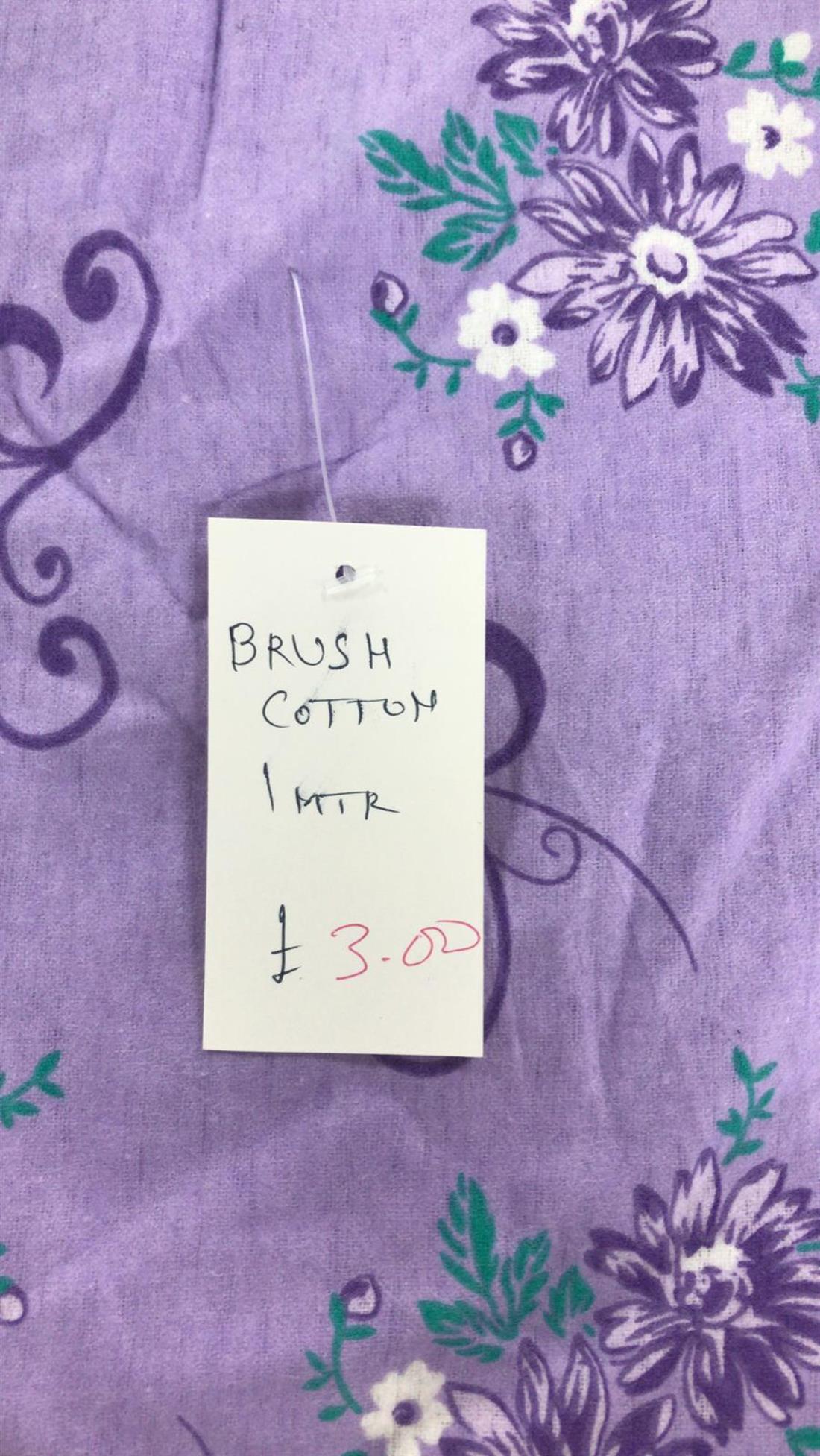 Printed Brush Cotton