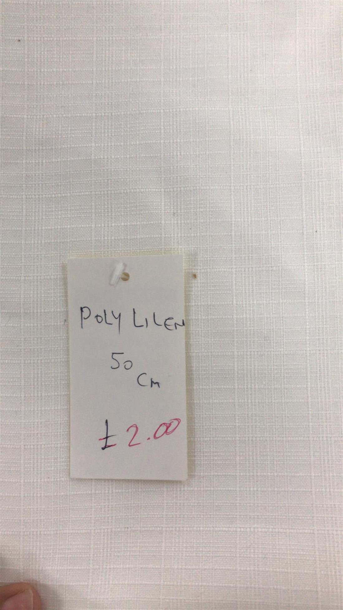 Printed Cotton Poly Lilen